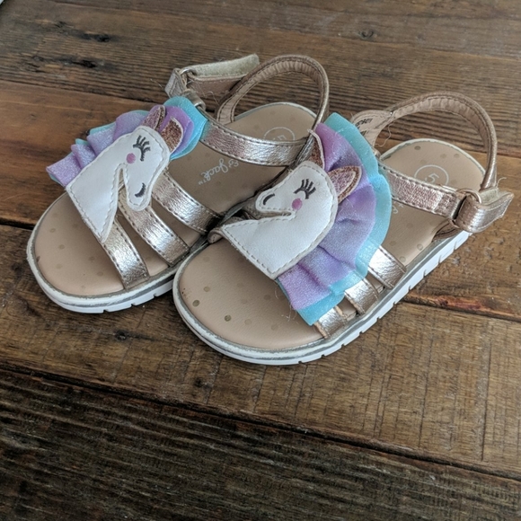 Cat & Jack Other - unicorn sandals